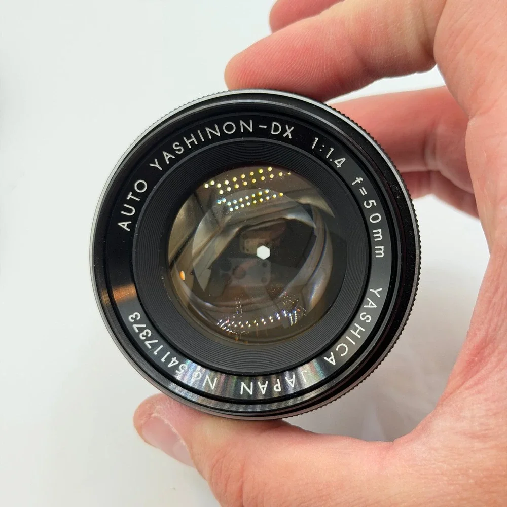 Yashica Auto Yashinon-DX 50mm f1.4 M42 Screw Mount Vintage Prime Lens Japan